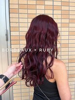 ヘアメイク アリエス 岩切店(HAIR MAKE aries) ディープボルドー