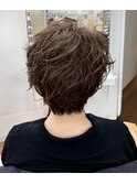 ショートヘア×パーマ