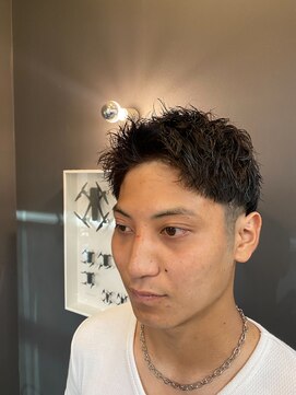 メロウメンズライン 神戸三宮(mellow men's line) ショートパーマ