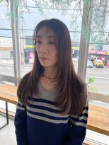 グランデュール 東静岡池田店(GRANDEUR)&nbsp;東静岡ショートボブくびれショートイルミナカラー顔周りレイヤー