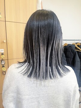 モリオ フロム ロンドン 成増店 【morio成増 セリザワ】毛先グラデーションカラー ブリーチ