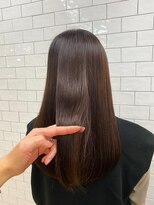ループウエスト(LOOP WEST)&nbsp;髪質改善トリートメント×ココアブラウン　1107