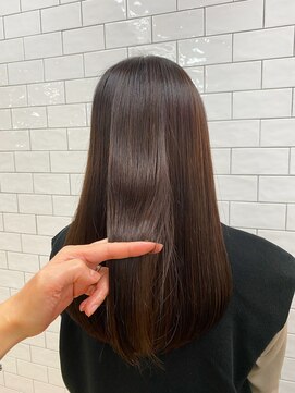 ループウエスト(LOOP WEST) 髪質改善トリートメント×ココアブラウン　1107