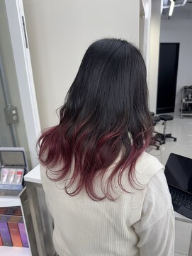 アライブ ハラジュク(ALIVE harajuku) グラデーションカラーバレイヤージュインナーカラー　ryota