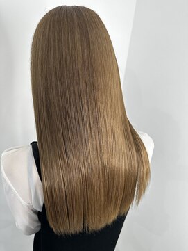 アイニ 天王寺アポロ店(aini) ミルクティーベージュダブルカラーケアブリーチ[天王寺/阿倍野]