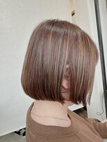 ルーファス 恵比寿 渋谷(Ruufus)&nbsp;40代50代大人ボブ/恵比寿渋谷/白髪ぼかしハイライト2602