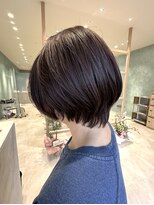カシータフロル 岐阜店(Casita flor) 岐阜/30代/40代/50代/ショート/白髪ぼかし/丸みショート/北方