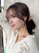 ロビー 表参道(ROBBY)&nbsp;顔周りレイヤーカット/前髪あり/レイヤーカット/30代40代50代