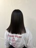 髪質改善アイロン酸熱トリートメント＋デザインカット＋COTAシャンプー