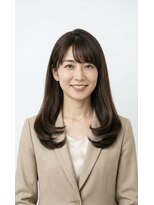 ルームス(ROOMS) 【銀座】働く女性へ。上品見え×お手入れ簡単内巻きセミディ