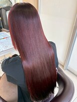 フィッツ(Fits) 【sins酸性ストレート×超高濃度水素カラー】チェリーブラウン