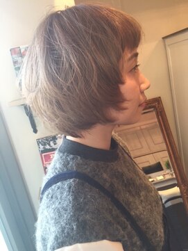 ヘアーデザイン シュシュ(hair design Chou Chou by Yone) ☆chouchou☆アッシュ系カラー×マッシュショート♪