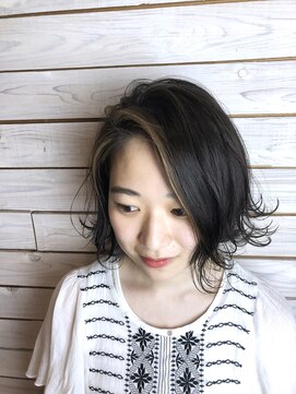 デコヘアー キートス(DECO HAIR kiitos) ミランダカー風ハイライト