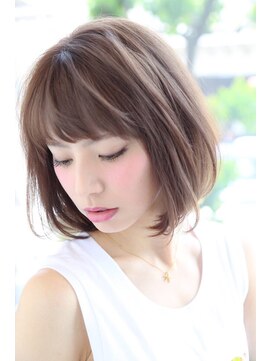 レオン(Re:ON) ドライで決まるボブ