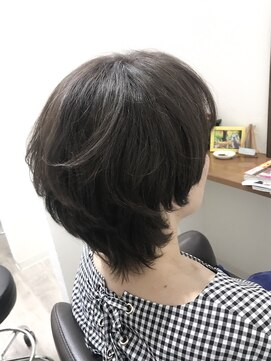 美容室 カノン(Kanon) くせ毛を生かしたショートスタイル