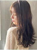 抜け感◎ブランジュロングスタイル 20代30代40代50代