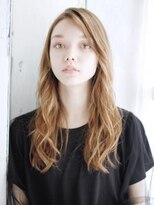 ヘアメイク ナル(hair make nalu)&nbsp;アップバングのセミドライミックスカール