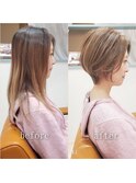 【Hair Make I`ll 奈良】　ビフォーアフター