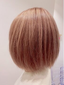 ニシオギ ヴォイス 西荻窪店(nishiogi voice) ミルクティーベージュショート 【西荻窪★髪質改善】