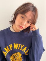 トレス(TRESS)&nbsp;ボブルフ/ショコラベージュ/センターパート/外ハネカール