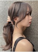 new open☆【juu./柳迫】結んで可愛い韓国風サイドバング