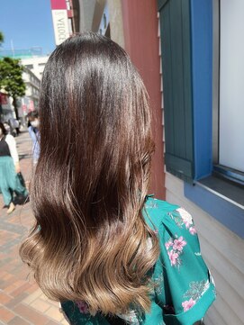 アプリ バイ リアン 浦和(appri by Rien) ベージュグラデーション/外国人風カラー/浦和/浦和駅