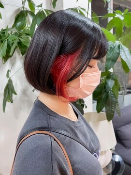 サラ 新宮店(SARA) レッドインナーカラー