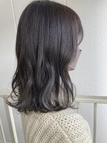 ロカ(roka)&nbsp;グレージュカラー×ほんのりオリーブ　暗髪　ラテカラー