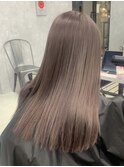 透明感うる艶ストレート/髪質改善/イルミナカラー