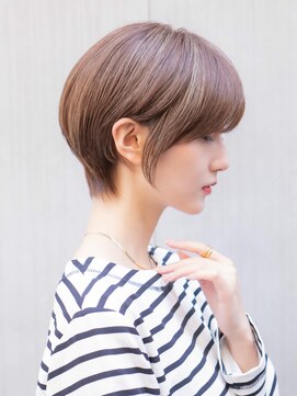 サーカス バイ ビュートリアム 青山(CIRCUS by BEAUTRIUM) ショートボブ20代30代ココアブラウン髪質改善青山表参道