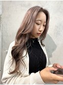 【LAMP hair】シフォンベージュ