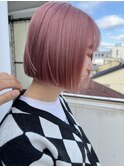 pale pink / bob