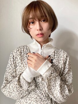 アスティブランシュ(Asti blanche) マッシュショート_髪質改善トリートメント_ダブルカラー