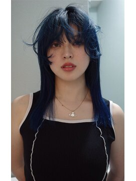 ステイシー(stay she) ワンブリーチロイヤルブルー