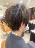 美人シルエットショート