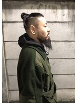 アストロ デザイン オブ ヘアー(ASTRO design of hair)&nbsp;ハイライト/ツーブロックマッシュ/束感/波巻き/高田馬場/七三分