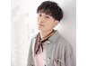 【初めてのメンズの方】カット＋ポイントパーマ￥6,820～(土日祝+￥550-)
