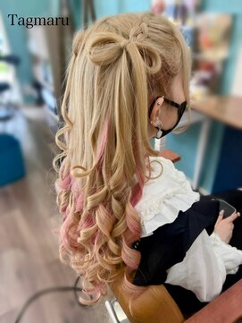 タグマル 推し活ヘアセット