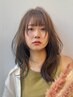 【Top stylist指名】 前髪、顔周りカット+NEW VIEW（旧天使の艶）カラー 