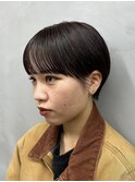 【oasisオグラ】大人ショートボブ丸みショートカット前髪あり