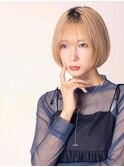 黒髪/ボブルフ/ネビージュ/小顔/ワンレン/高円寺/髪質改善/前髪