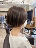 大人ショート/丸みショート/ショートボブ/20代30代40代ショート