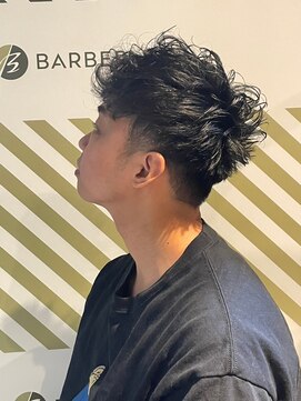 バーバーバー アカバネ(BARBER-BAR AKABANE) 普段とは違う色気を出すスパイラル/ミックス/無造作#3