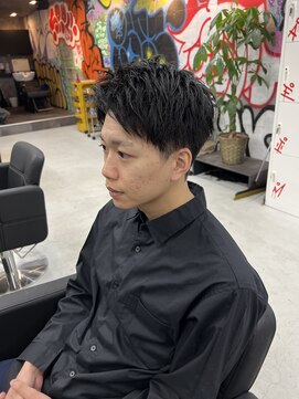 カーニー 錦糸町(kearny) メンズ　アップバングショート