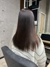 ストレート＋髪質改善トリートメント(2weekホームケア付き)＋超音波￥17,600～