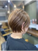 くせ毛◎大人ショート