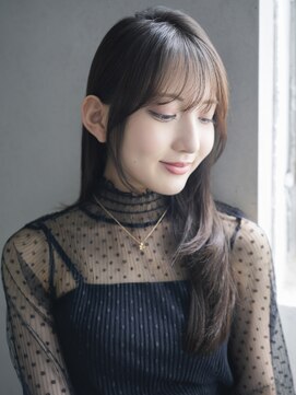 アルバム 池袋(ALBUM) 顔周りレイヤーロングおくれ毛美髪_F80214