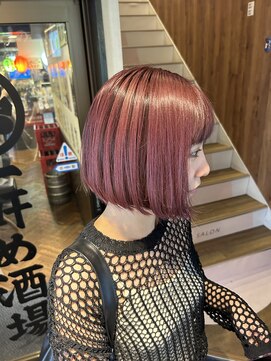 アヴァンス 天王寺店(AVANCE.) 【ボブ】×【アンブレラカラー】