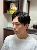 フェザーパーマ/メンズパーマ/束感/ツーブロック/理容室
