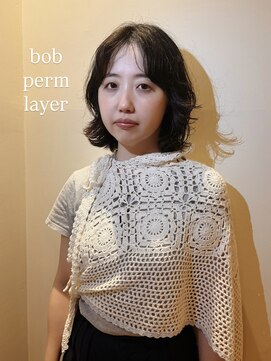 ビュートリアム265(BEAUTRIUM 265) ★ボブパーマ/黒髪ボブ/前髪なしボブ/ボブレイヤー/銀座30代40代